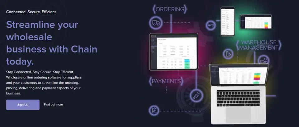 Connect with Chain — Restaurant–Supplier Platform
