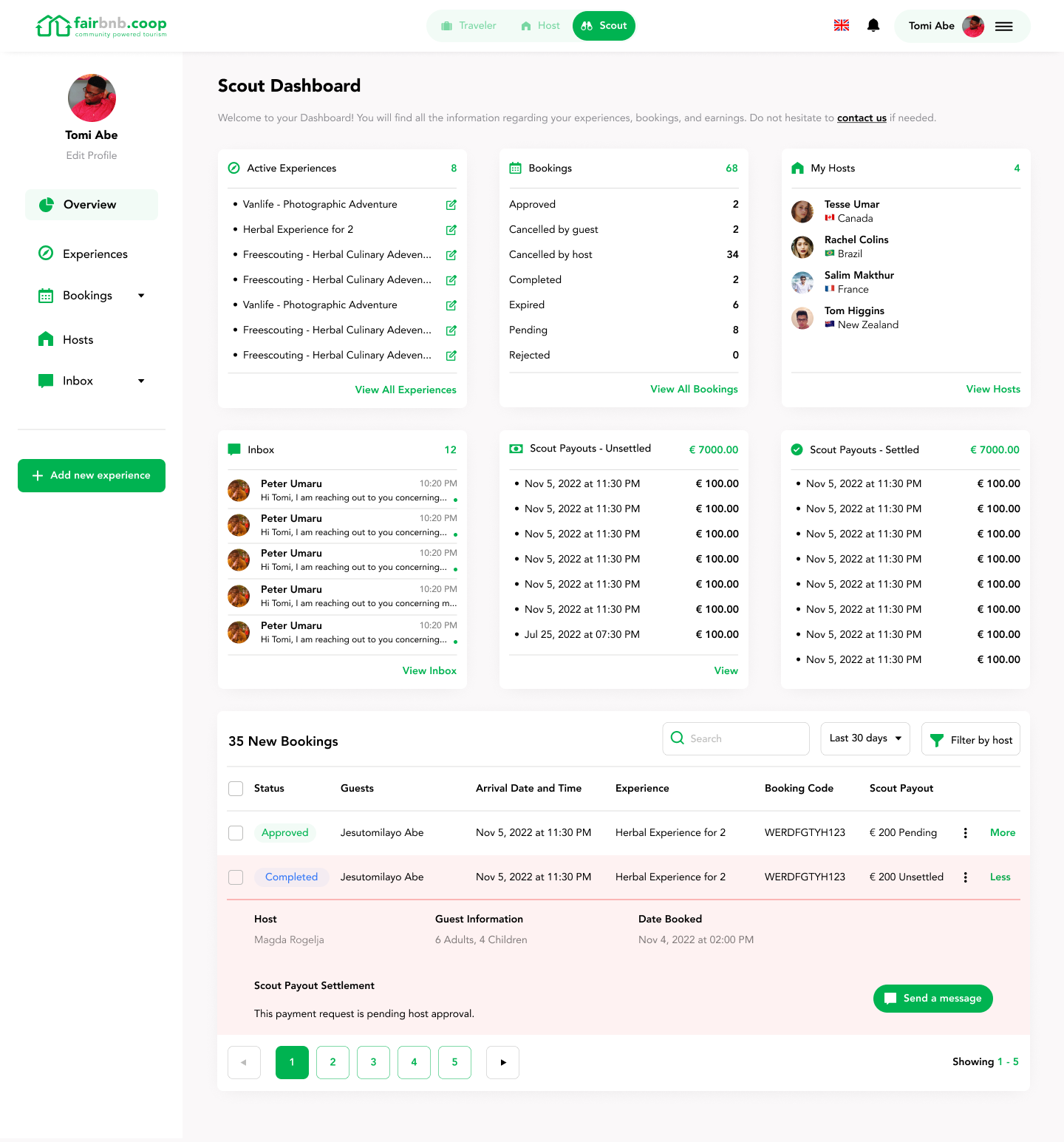Fairbnb — Cooperative Short-Stay Marketplace screen 2