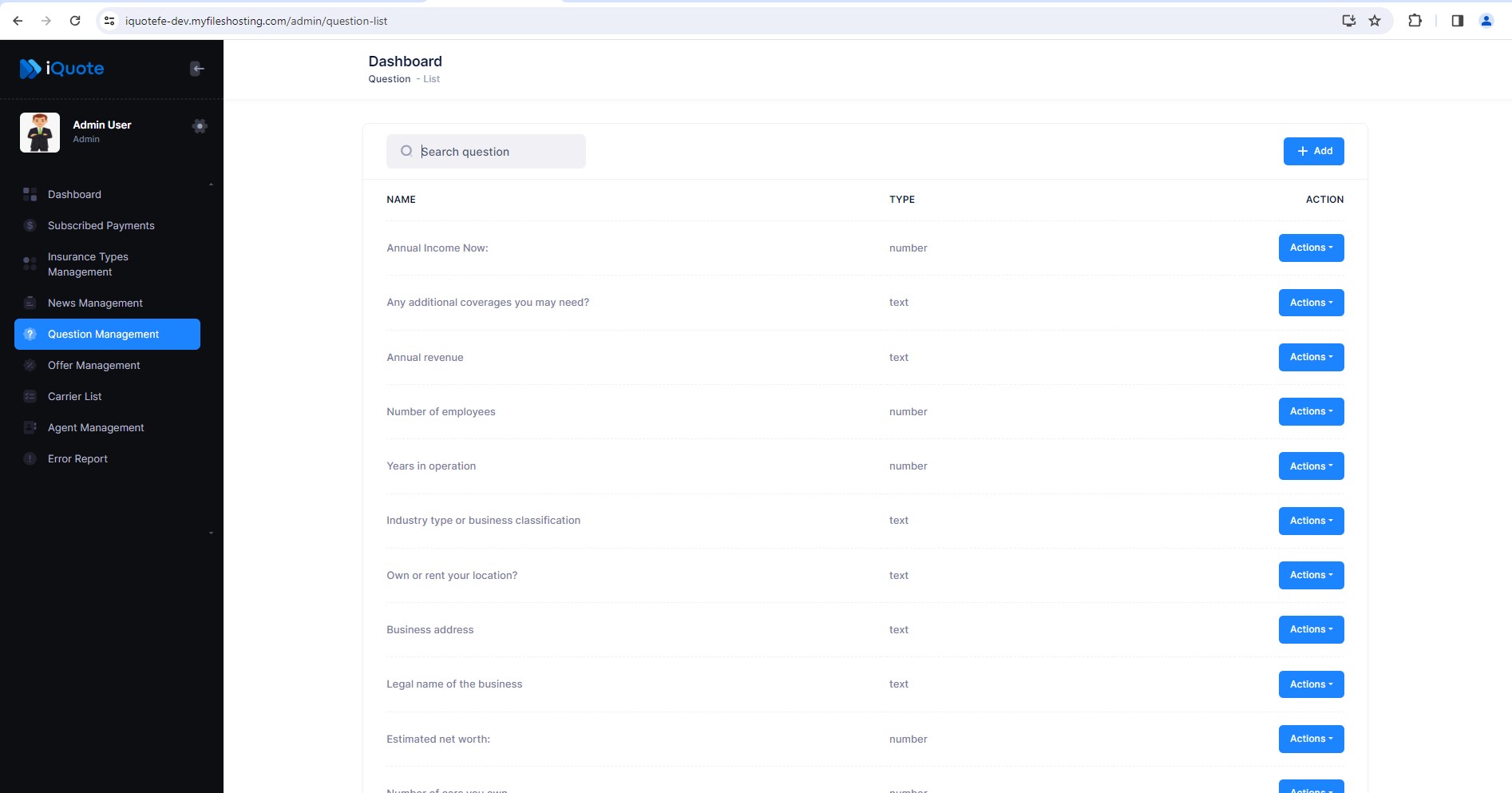 iQuote.live — Quote & Scheduling Platform screen 7