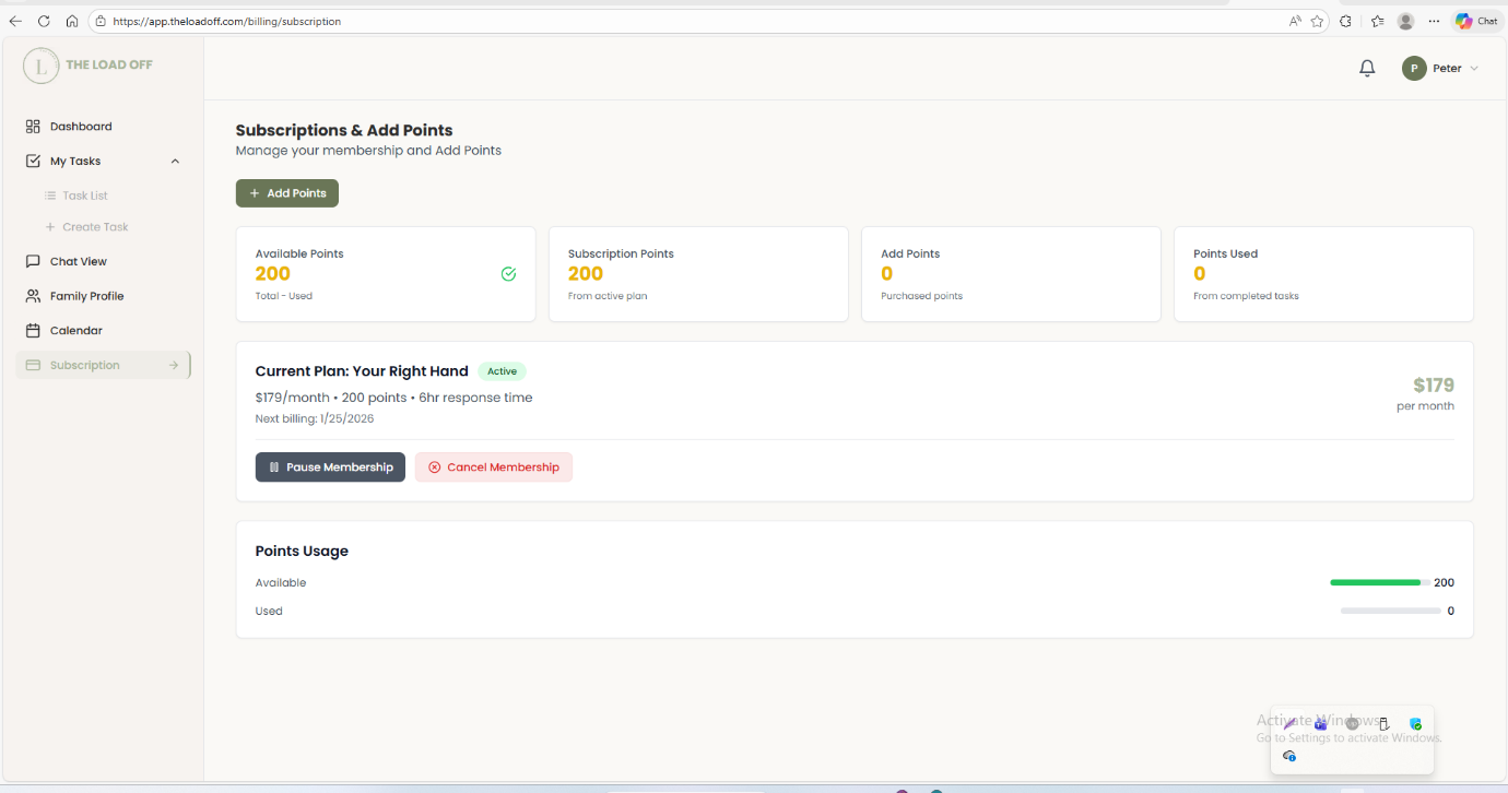 LoadOff — Logistics Operations Product screen 3