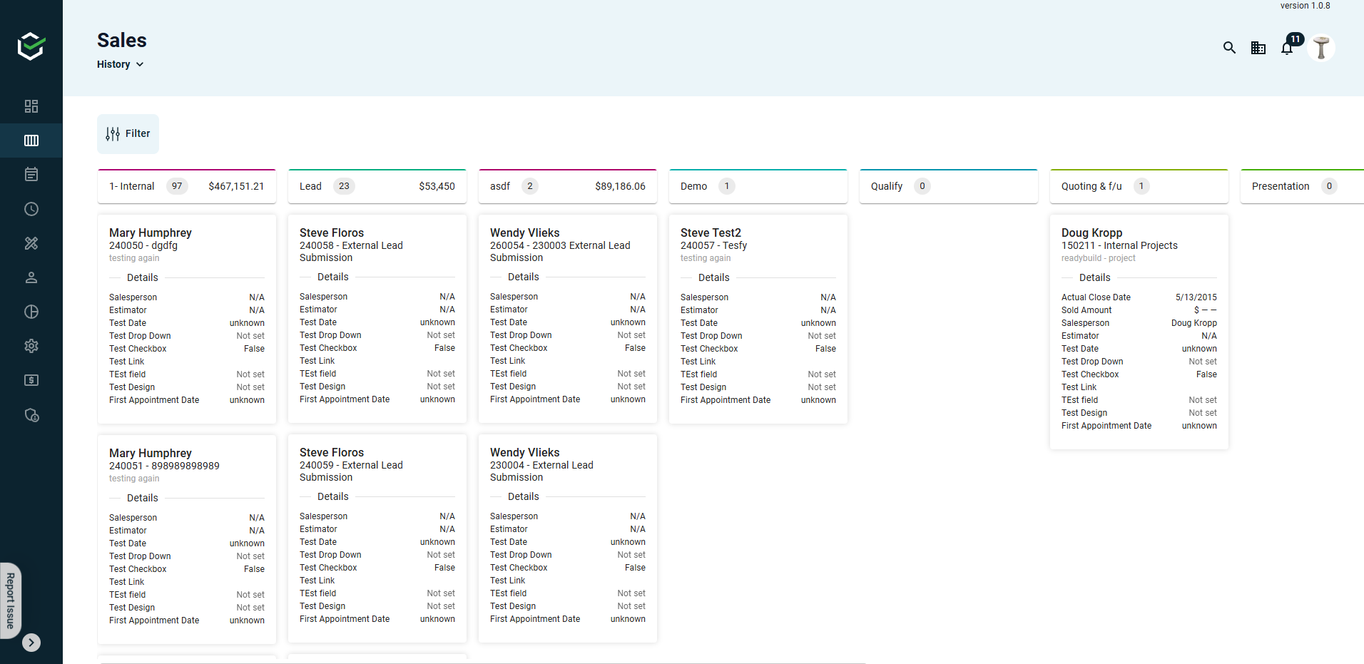 ReadyBuild — Construction Project Management screen 2