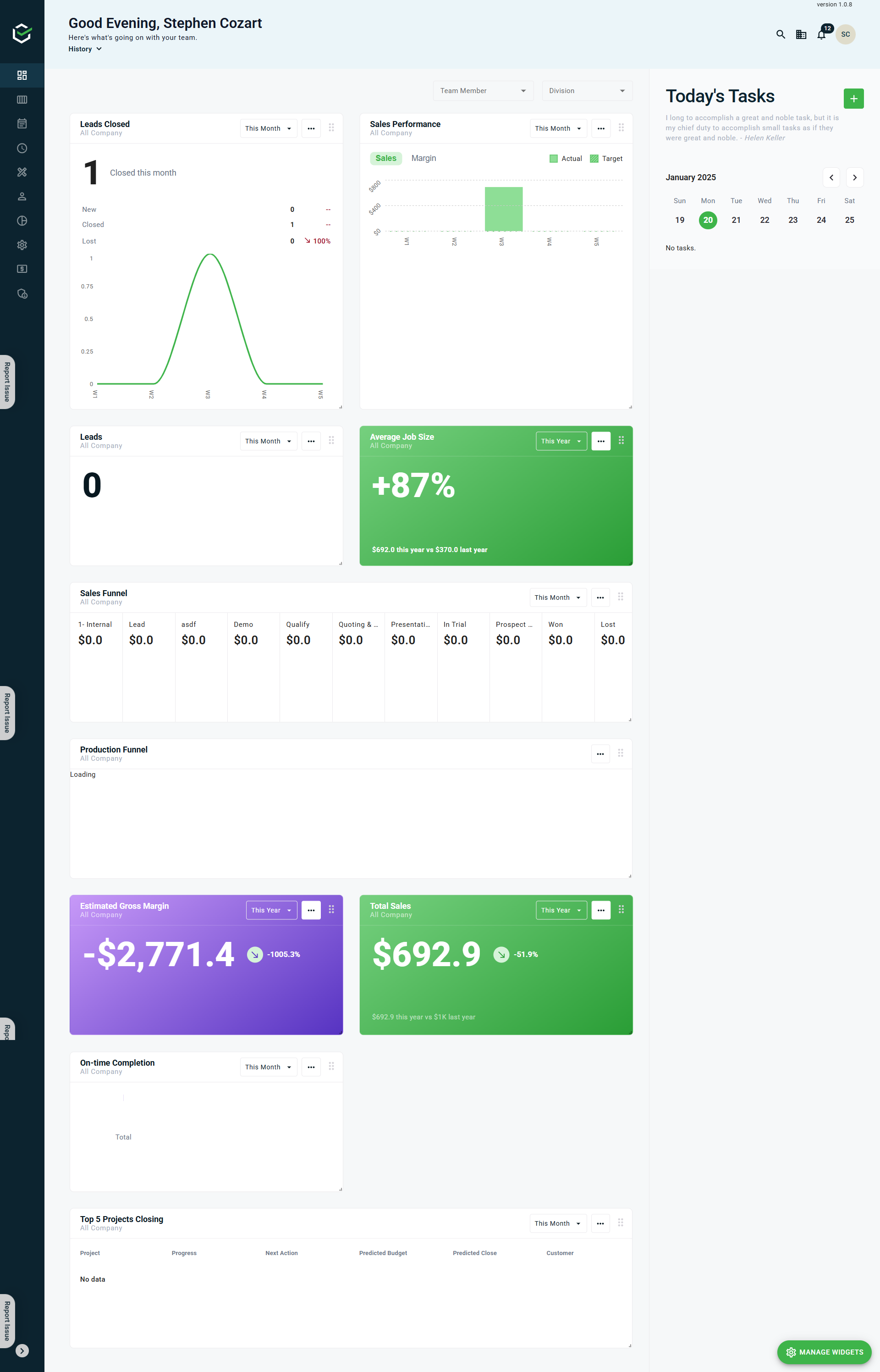 ReadyBuild — Construction Project Management screen 3